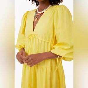 Hyacinth House Yellow Maxi - M